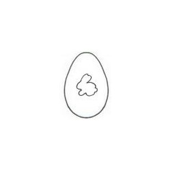 Vykrajovačka vajíčko/zajac