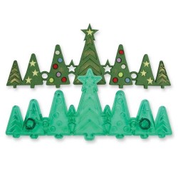 Emboser vianočné stromčeky