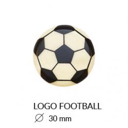 Čoko dekorácia futbalová lopta