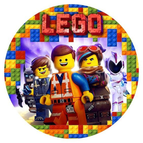 Vafla Lego ninjago kruh